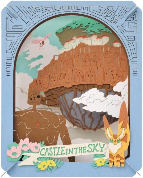 Paper Theater Laputa PT-063N Castle in The Sky