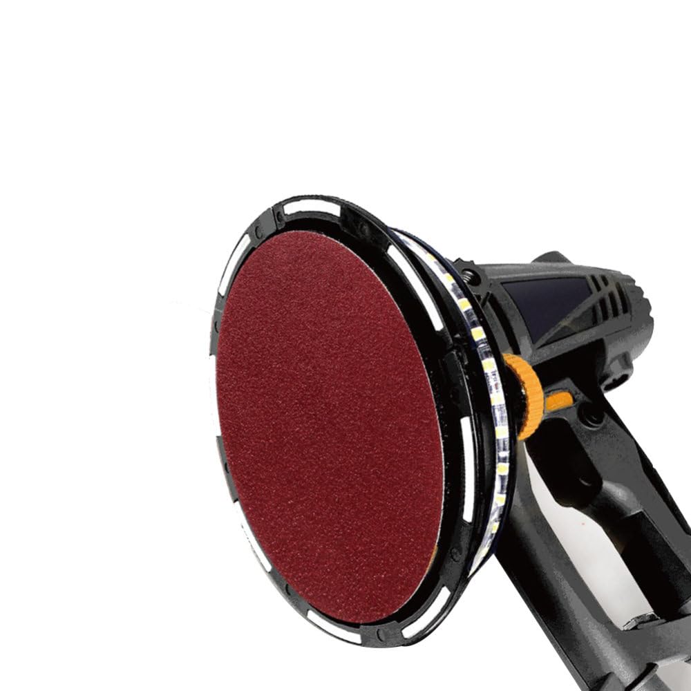 Disco de arena, papel de lija, herramientas abrasivas manuales, grano 40-2000, disco de pulido redondo de 9 pulgadas/225mm para pulidor de coche de madera y Metal, 10 Uds., rojo, 240