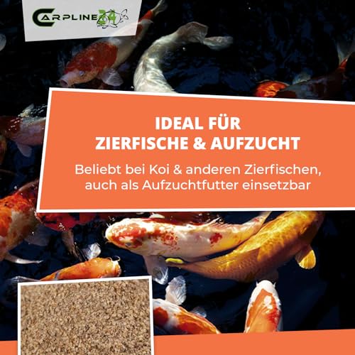 Getrocknete Wasserflöhe Daphnien 1000ml - Fischfutter für Teichfische & Zierfische, Natürliches Futter für Wasserschildkröten, Reptilien & Vögel – Bild 6