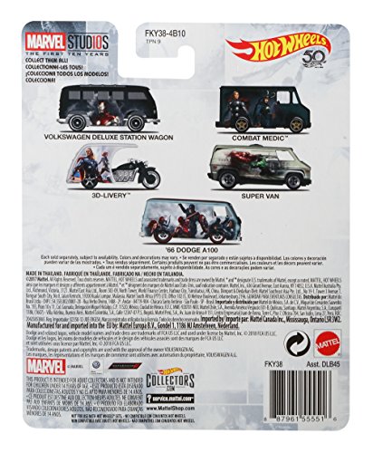 Hot Wheels Pop Culture Combat Medic coche 1:64 miniatura 2