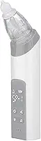 JJone Aspirador nasal para bebê com 3 pontas de silicone e potências de sucção, lanterna embutida e música