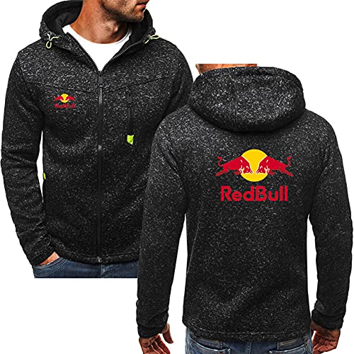 Imprimé Red Bull Racing Color Block Pull À Capuche Printemps Et Automne Veste Pull Pull Sports Casual Vêtements pour Hommes