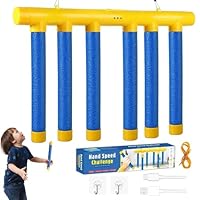 Tangdudu Fallende Stöcke Spiel, Reaktionstraining Spielzeug, Reaktionsspiel Kinder, Game Stick, Drop Sticks Game, Catching Sticks Game, 3 Fallgeschwindigkeiten, Interaktive Spiele Für Den Innenbereich