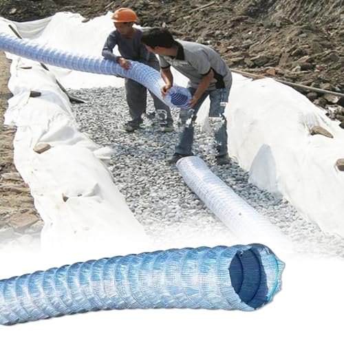 Tuyau de drainage perforé flexible 100 mm extérieur pour assainissement souterrain