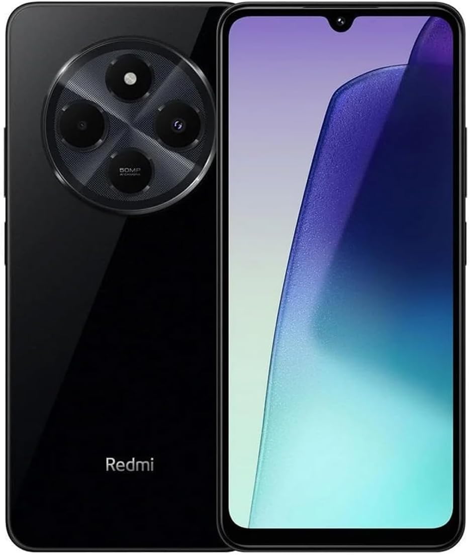 Xiaomi Redmi 14C 4G Lte (for Tmobile Tello Mint & Global) (256Gb + 8Gb) Factory Unlocked Global Rom 6.88 50MP Triple Camera (Midnight Black Global)