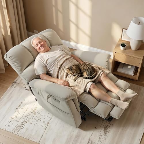 Sillón Plegable Beige con Respaldo y Extensión miniatura 2