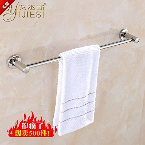 Preisvergleich Produktbild Hlluya Handtuchhalter Die Regierung des Irak Gesicht blass Taschentücher hängenden Handtuchhalter Badezimmer Double Bar Handtuch Stange Bohrung im Hebel, [060 einzelnen Hebel 1 m - Bohren