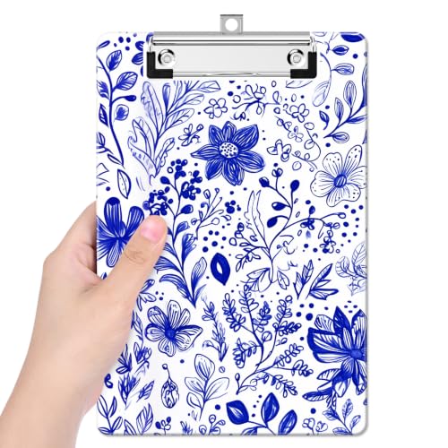 Image of Small Plastic Clipboard 6 x 9 in, Standard A5 Size Fashion Clip Board