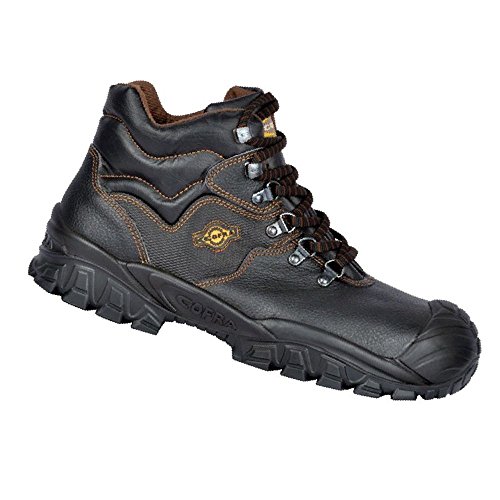 Cofra 40NT21000043 Botas de seguridad S3, Negro, Cuero, Tamaño 43