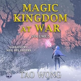 Magic Kingdom at War Volume 5 Audiolibro Por Tao Wong arte de portada