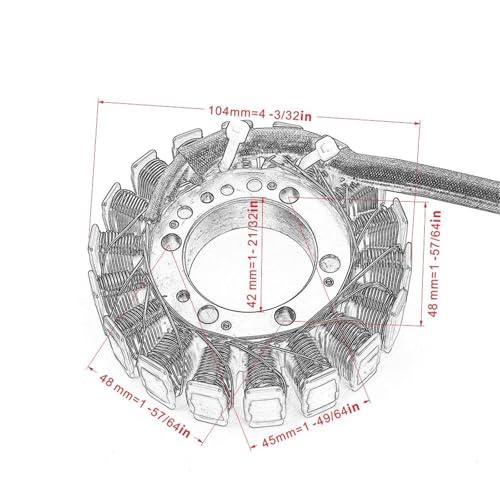 Bobine de stator pour Yamaha Venture 2004 avec allumage stable - 2