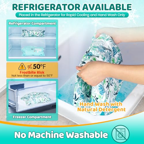 image for Orzbow Universal Stroller Cooling Pad, Double Sided Car Seat Cooler Li