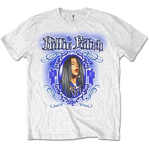 Billie Eilish T-shirt pour homme BILLIETS14MW03 - - Large