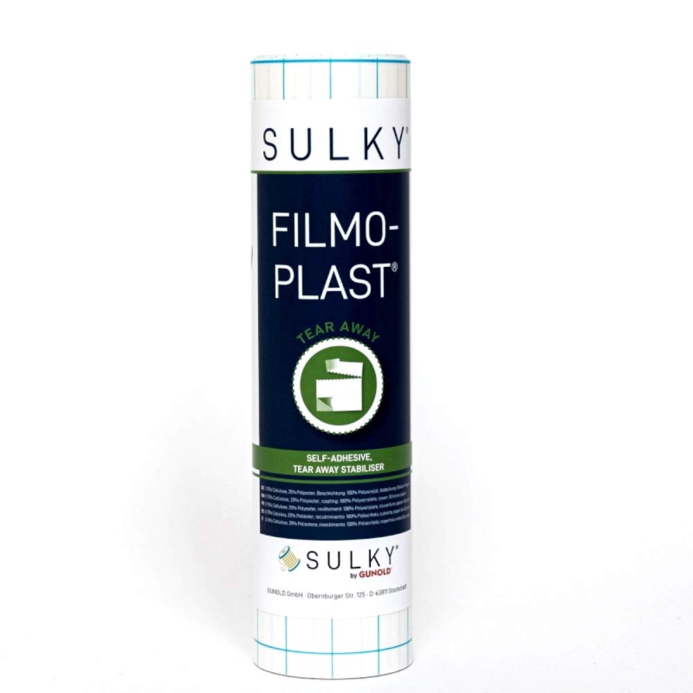 Sulky Filmoplast® - Tapis de broderie - 25 x 500 cm - Blanc