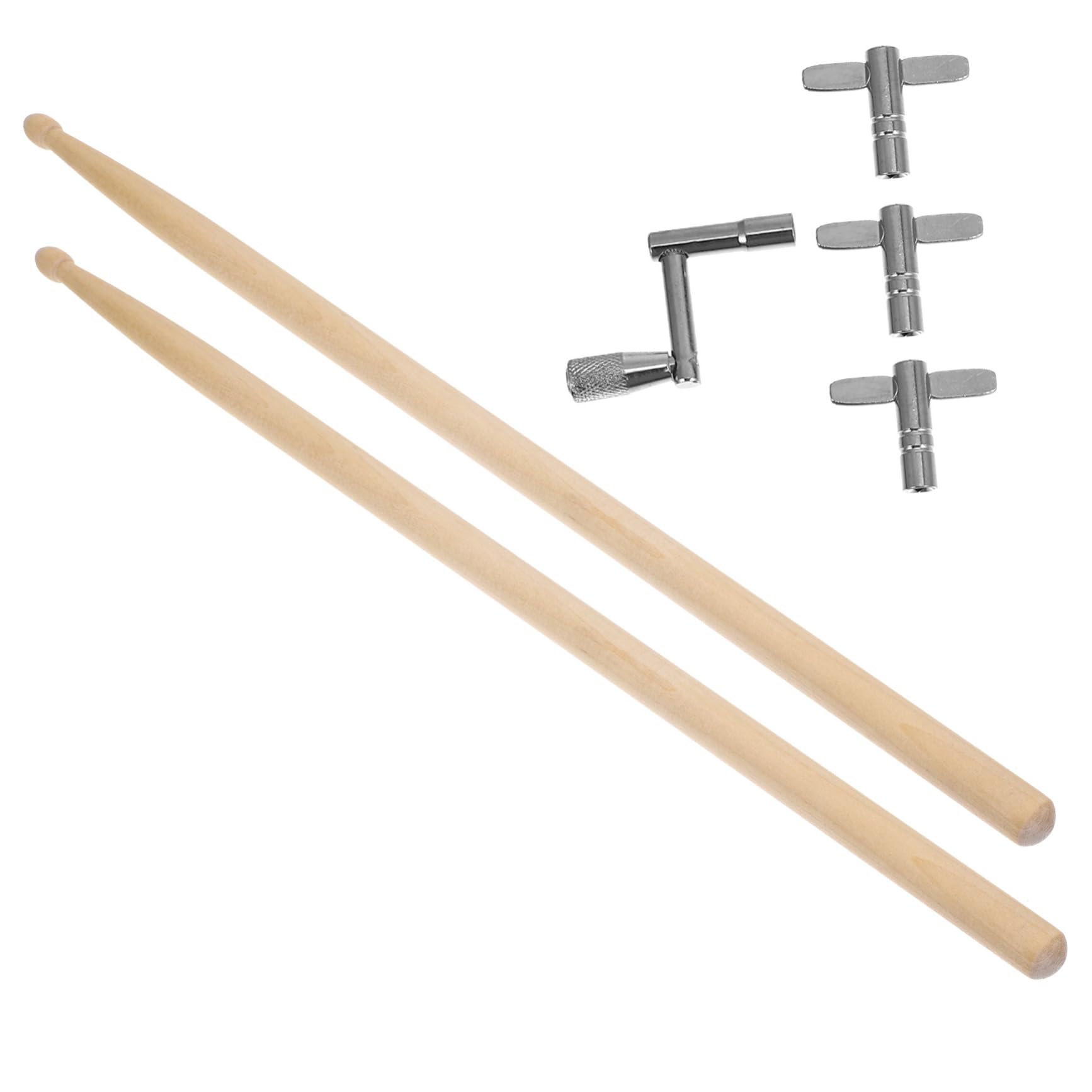 BESPORTBLE 1 Set Durable Drum Key Drum Sticks Shaped Design for Precise Adjustments Essential Percussion Accessory for Drummers and Musicians