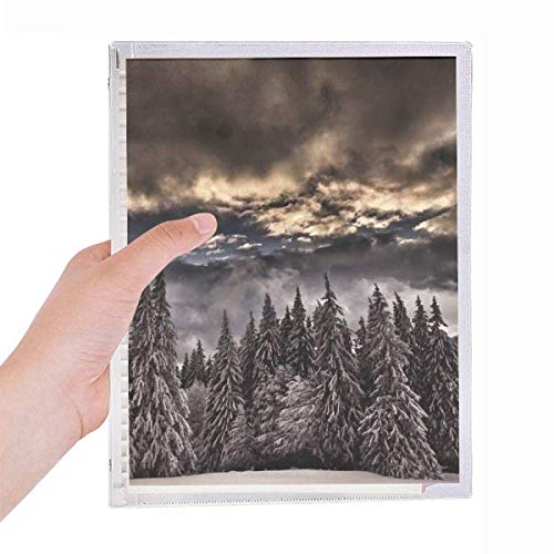Carnet en spirale rechargeable ciel foncé idéal pour vos réunions