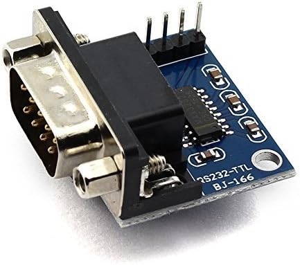 DZS Elec RS232 DB9 Male Serial Port to TTL Converter MAX3232 Root Module Connector MCU Programme Mobile Root Vehicle Examine and Repair Converter