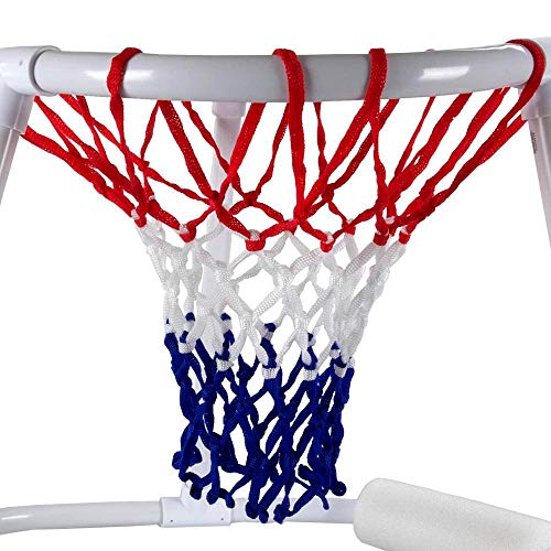 Swimline Pool Basketball Hoop Floating Or Poolside Game With Real Feel Net & Float Foam For Kids & Adults Swimming Splash Hoops With Water Basketball Pools Toy Outdoor Summer Super Hoops 9162 #TOP2
