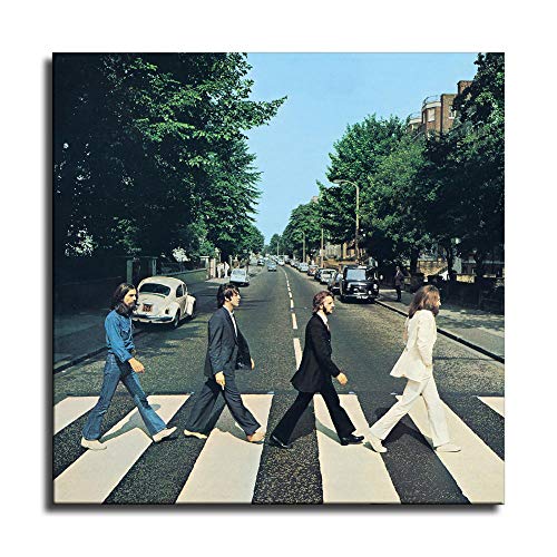 The Band Poster The Beatles Abbey Road Art Impression sur toile Décoration de maison Peintures murales Posters Présents… - Les Beatles, Paul McCartney, John Lennon, RIngo Starr, George Harrison The Band Poster The Beatles Abbey Road Art Impression sur toile Décoration de maison Peintures murales Posters Présents…