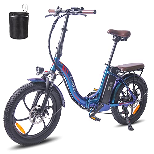 Fafrees F20 Pro Oficial Fat Bike 20 Pulgadas Con Batería De 36 V 18 Ah, Citybike Mujer Bicicleta Eléctrica Plegable 250 W E Bike Hombre 150 Kg, Máx. 25 Km H Bicicleta De Montaña Fafrees F20 Pro Oficial Fat Bike 20 Pulgadas Con Batería De 36 V 18 Ah, Citybike Mujer Bicicleta Eléctrica Plegable 250 W E Bike Hombre 150 Kg, Máx. 25 Km H Bicicleta De Montaña
