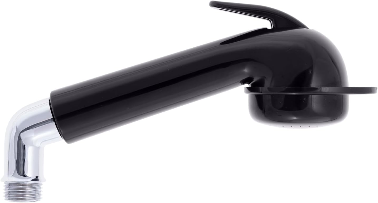 Large Marine Sprayer w/Elbow, with Eyelet (Black) - 138-0102-KP-W