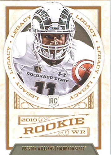 2019 Panini Legacy #191 Preston Williams Colorado State Rams Football Card