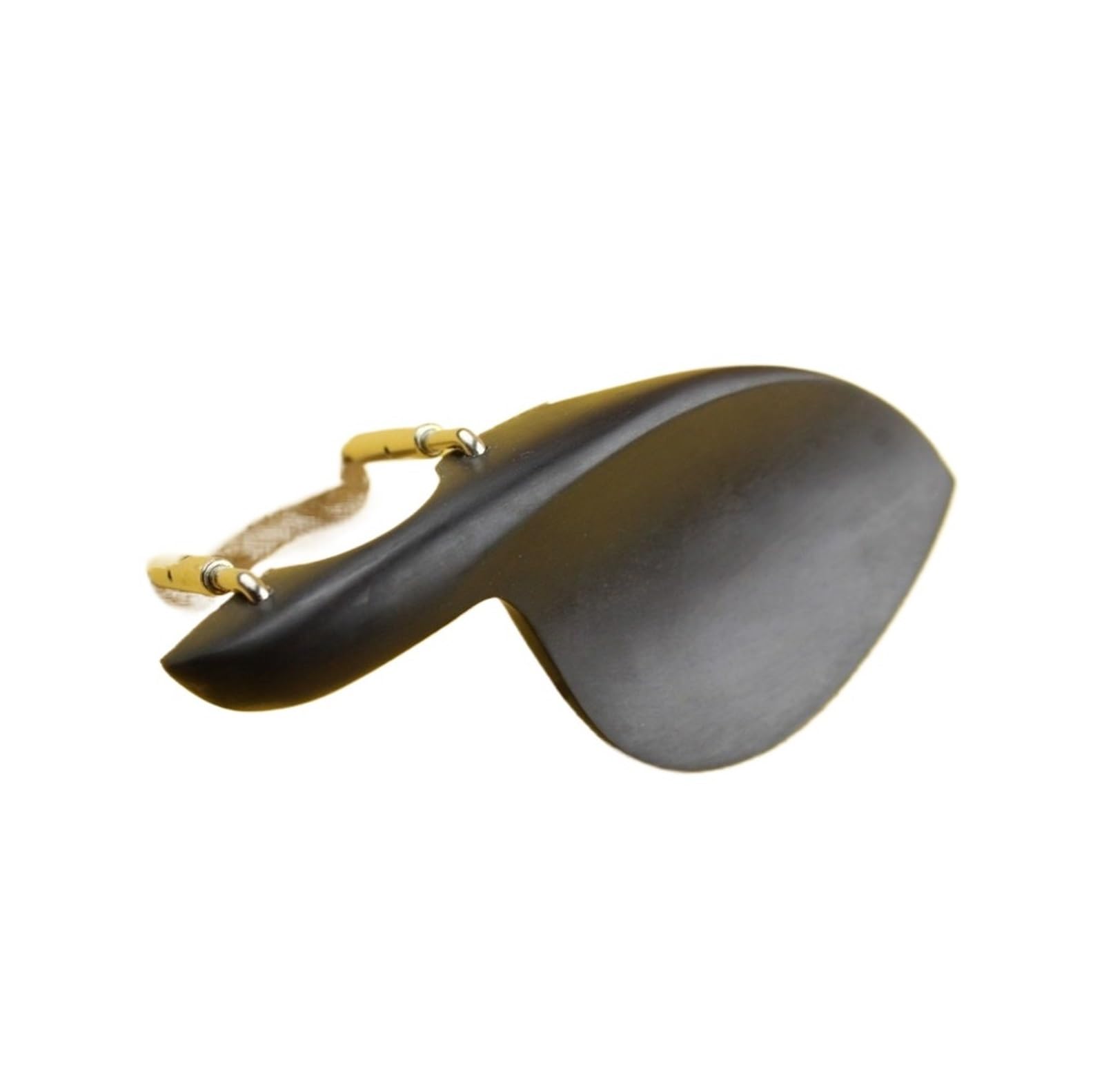 Mentonera para Violín 5 uds ébano violín mentón resto 4/4-1/4 tamaño parte accesorios con soporte estándar hombro almohadilla(4-4 size)
