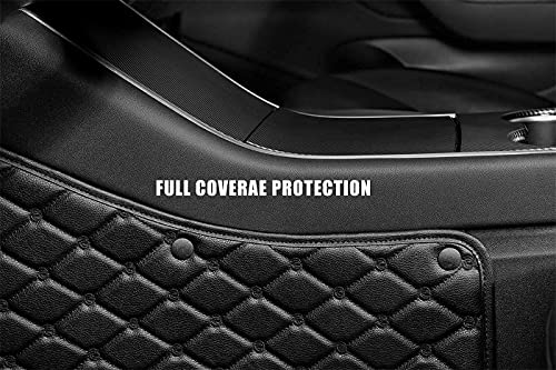 Image of Auto Hub Premium 7D car mat Maruti Swift Dzire (Model: 2010-2016), Luxury Double-Stich 7d Car Floor Mat Complete Set, 100% Waterproof and Washable, Color : Black