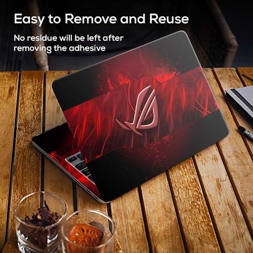 Image of DSGN 163 Full Body Laptop Skin Bubble-Free| Laminated| Removable| HD Quality Sticker for Laptops Upto 15.6 Inches Compatible with Asus