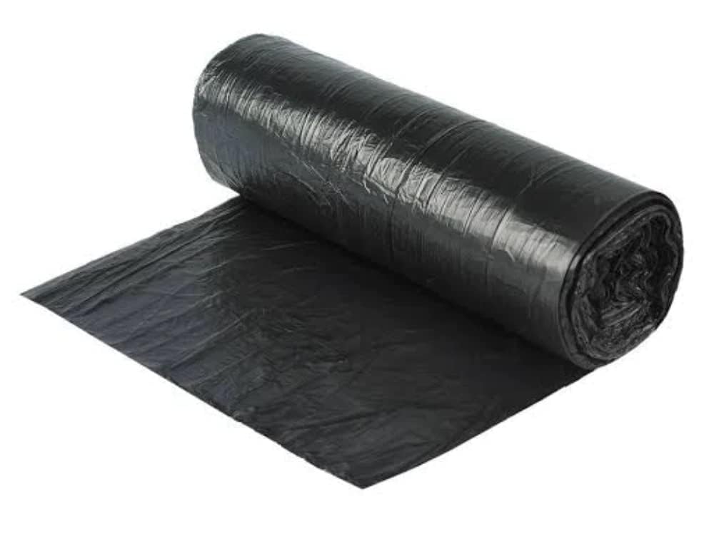 Image of Premium Recyclable Garbage Bags | Medium Size Durable Dustbin /Trash Bags Dustbin Covers for Wet and Dry Waste - Black (Pack of 12 Rolls) Total 360 Bags