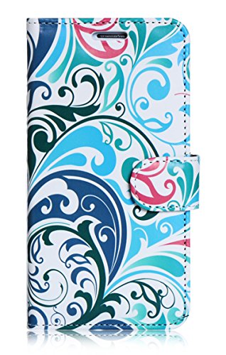 FYY S6 Edge Case, Galaxy S6 Edge Case, [Executive Wallet Kickstand] Premium Leather Flip Case Stand Cover with Card Slots and Note Holder for Samsung Galaxy S6 Edge Pattern-16