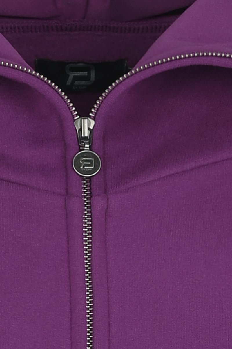 RED by EMP Femme Sweat-Shirt zippé à Capuche Lilas