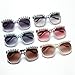 COTIA Square Pearl Sunglasses for Women Luxury Vintage Oversize Round Sun Glasses Party Festival Bling Sunglasses (beige)