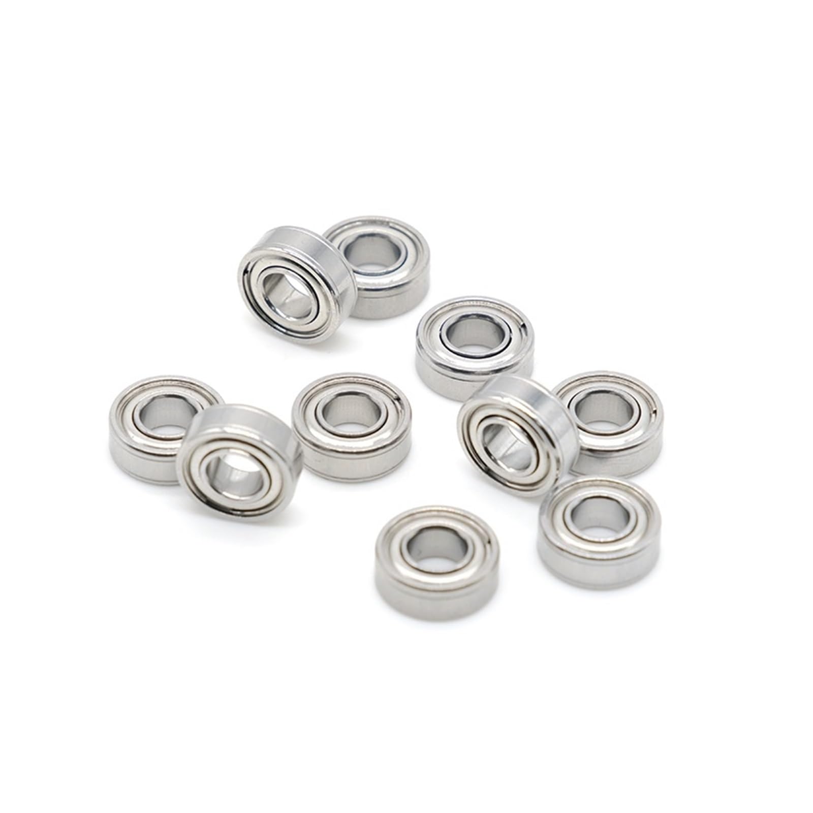 Rodamiento de Bolas de Ranura Profunda ABEC-7 MR115ZZ (10 Unidades, 5 x 11 x 4 mm)(MR85ZZ 5X8X2.5)