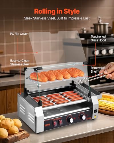 Commercial Hot Dog Roller Grill