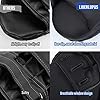 Liberlupus-Boxing-Punching-Mitts-Bags-Boxing-Training-Equipment-Hand-Target-Pads-with-Curved-Leather-Ideal-for-Martial-Arts-MMA-Muay-Thai-Kicking-Sparring-Karate-Men-Women Liberlupus Boxing Mitts for Training and Exercise Workout, Curved MMA Punching Mitts and Pads for Indoor Use, Thicken Padding Sparring Paddles for Kids Men Women, for Kickboxing Martial Arts Muay Thai (Blue)