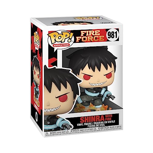 Funko Pop Animation: Fire Force - Shinra With Fire, Multicolor, Standard, (56159)