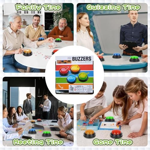Jeu de réponse Summer avec lumières et son bouton de réaction rapide - 4
