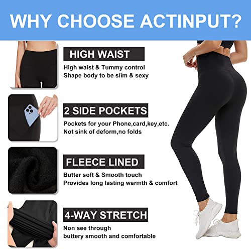 Gefütterte Leggings ACTINPUT Thermo Leggings für Damen