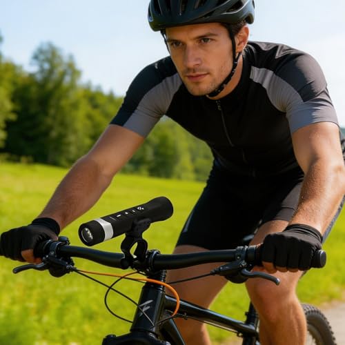 2-in-1 Bike Speaker & Headlight