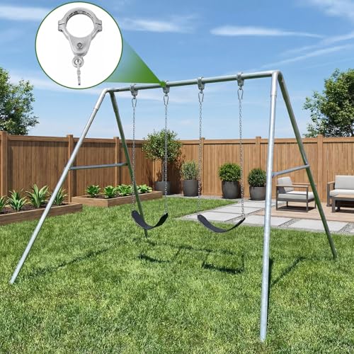 Silkfly 2 Pcs Heavy Duty Swing Hangers Set, 3.5", Cast Aluminum by Silkfly - Used condition - Image 9