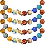 Lincia 4 Pcs Space Banner Outer Space Planet Banner Solar System Planet Party Decorations for First Trip Around The Sun Birthday Decorations Themed Room Decor