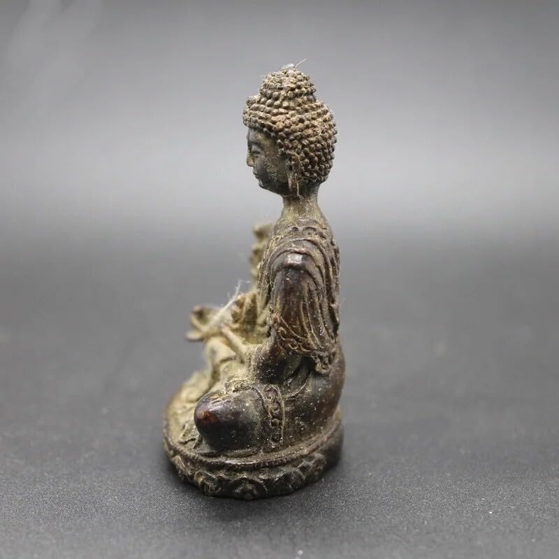 Amazon.co.jp: 仏教美術銅製薬師如来座像念持仏豆仏H.60mm】懐中