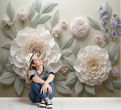 Fresque murale soie pour masquer un mur terne avec un décor panoramique