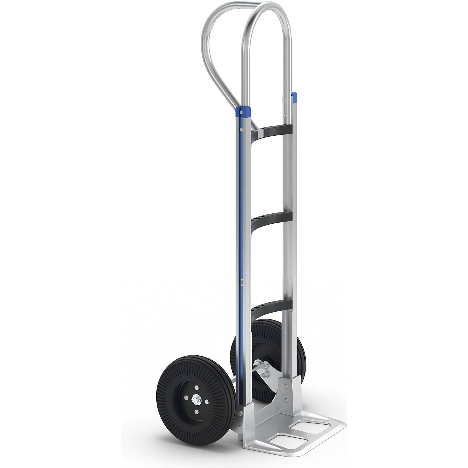 FRANKEL kaiserkraft | Diable en aluminium | l x p bavette 355 x 230 mm | force 200 kg
