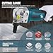 Cordless Metal Nibbler for Makita 18V Battery, 800W Sheet Steel Cutter with 2200RPM Brushless Motor, 360 Degree Rotating Blades for Cutting Stainless Steel, Aluminium, Plastic (Battery not Included)
