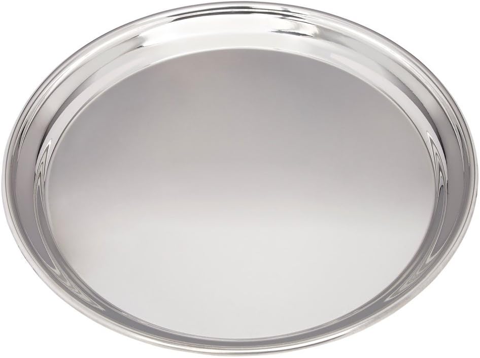 WWP Large Round Pewter Tray 300mm