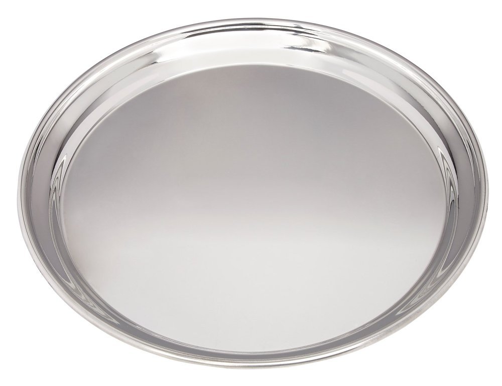 WWP Large Round Pewter Tray 300mm
