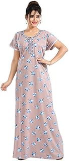 ladyvenom Women's CottonSinker Printed Nighty/Night Dress/Gown-picture-46