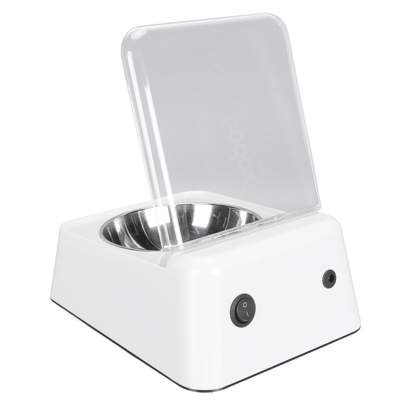 Comedero Inteligente para Mascotas con Sensor Infrarrojo, ABS y Acero Inoxidable, Batería de 2000 MAh, Multifuncional, Fácil de Limpiar para Gatos